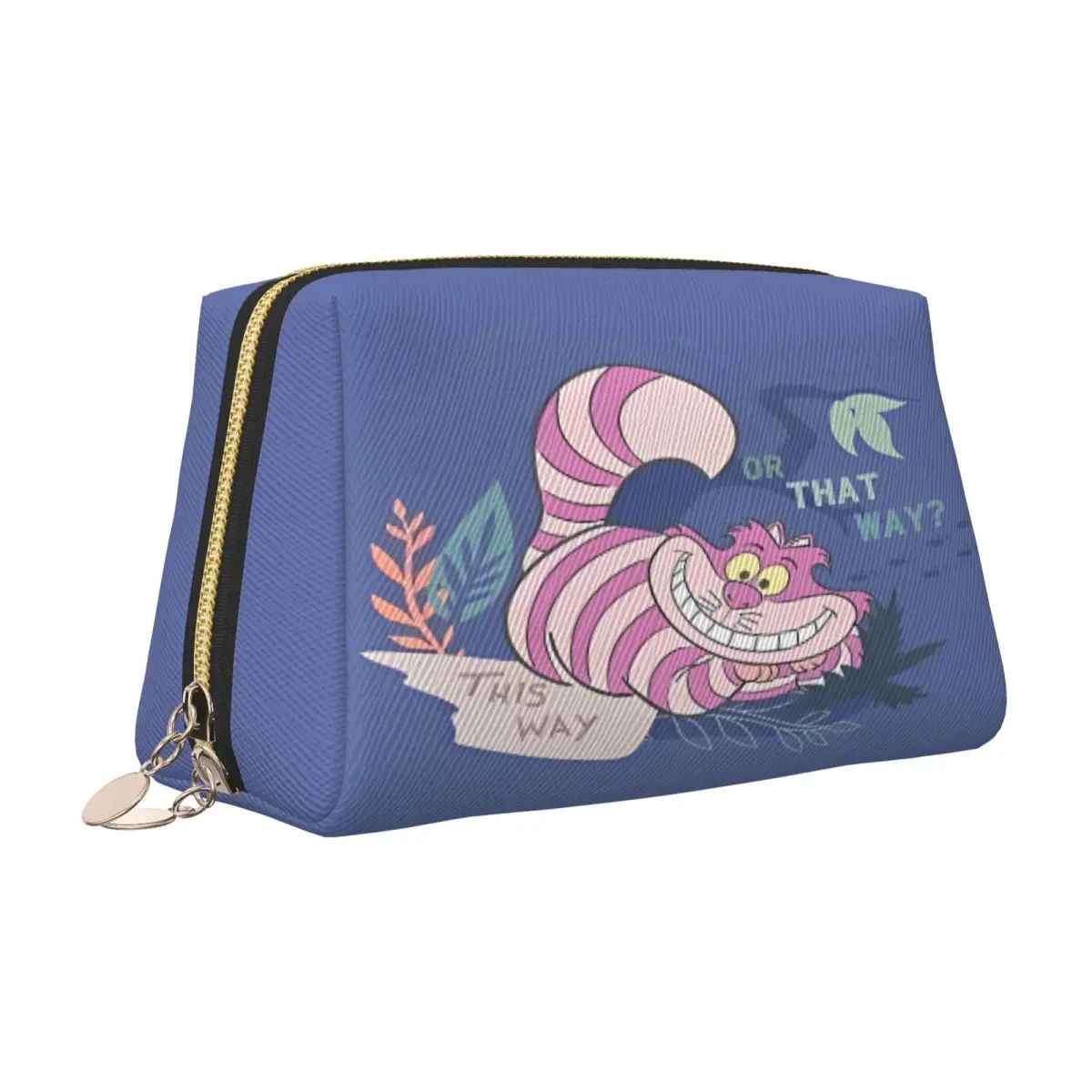 Girl Alice In Wonderland Cosmetic Bags Portable Daily Makeup Bag For Makeups Modern Graphic Storage Organizers