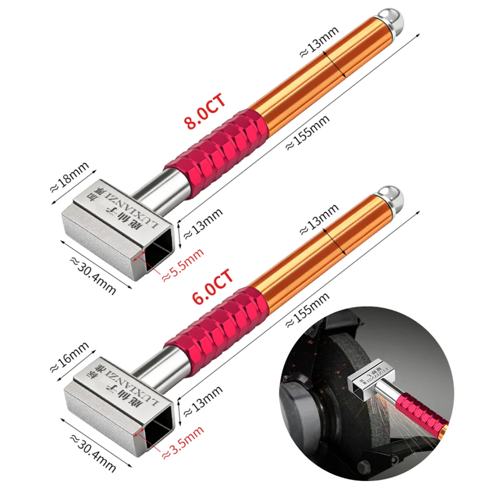 Handheld Diamond Grinding Wheel Dresser for Centerless, Cylindrical & Internal Grinders