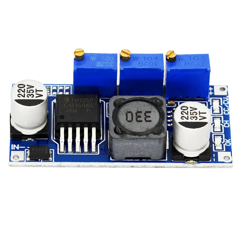 LM2596 DC-DC Step-down LED Driver Adjustable CC/CV Power Supply Module Battery Charger LM2596S Constant Current Voltage