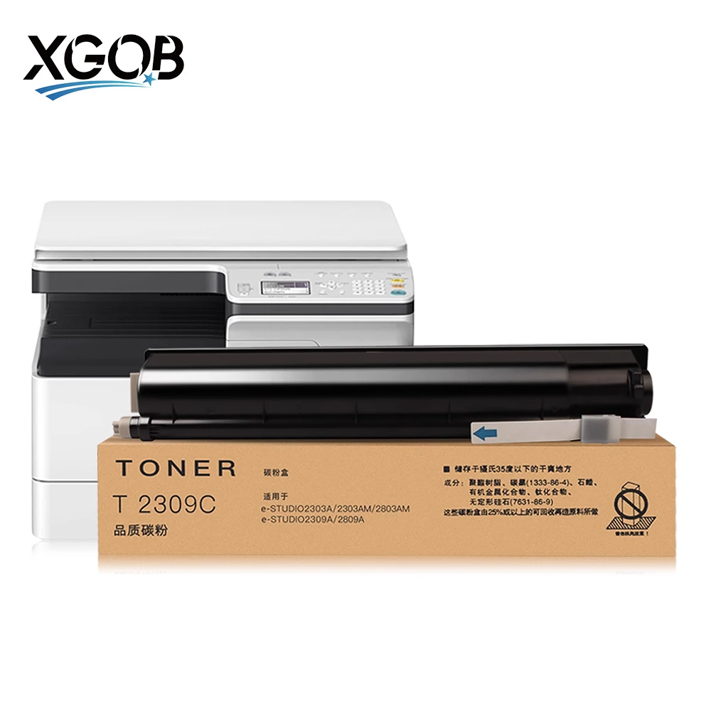 

1 шт. T-2309C тонер-картридж для Toshiba e-STUDIO 2303A/2303AM/2309A/2803AM/2809A высокосовместимый тонер для копировального аппарата премиум-качества