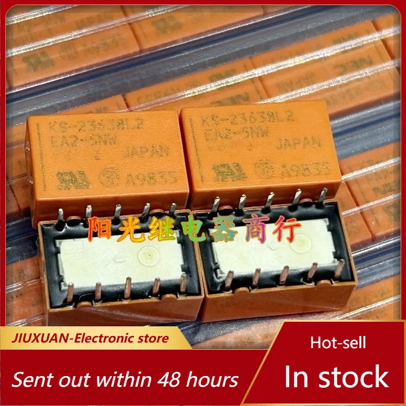 New 1pcs/lot EA2-5NW signal relay 5V 10pins