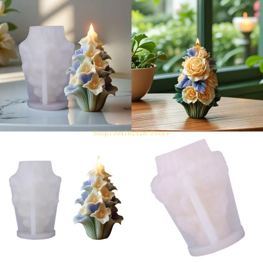 

Silicone Mould Bouquet Molds Plasters Molds Handmade Casting Molds best sale