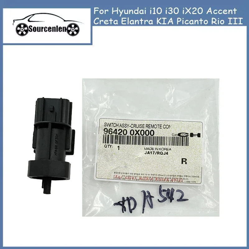 

Transmission Speed Sensor 96420-0X000 964200X000 For Hyundai i10 i30 iX20 Accent Creta Elantra KIA Picanto Rio III