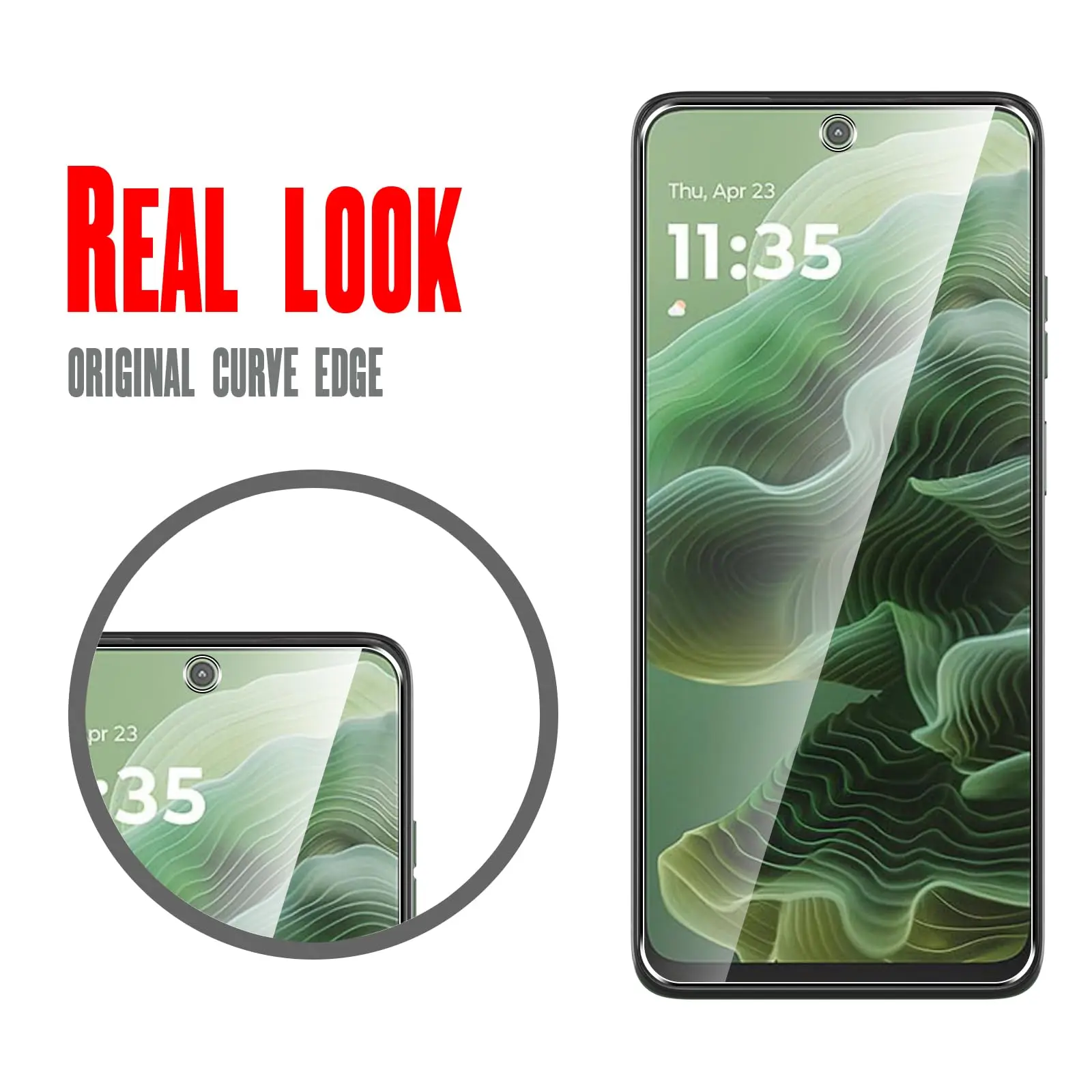 For Motorola Moto G35 G05 G15 Power Screen Protector Tempered Glass Crystal Mica 9H HD Clear Transparent
