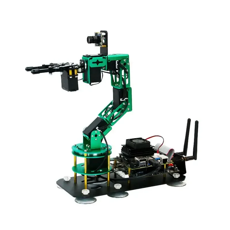 Robotic arm artificial intelligence AI visual recognition ROS programming robot kit moveit