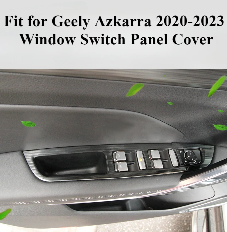 

Подходит для Geely Azkarra 2020-2023 крышка панели переключателя окна автомобиля