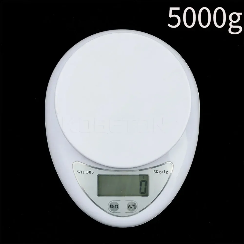 

5kg/1g LED Electronic Scales Food Coffee Balance Measuring Weight Portable Digital Baking Scale Kitchen Accessories Tools