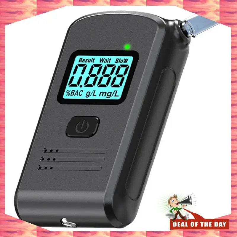 

24-часовая доставка, портативный ручной алкотестер, тестер алкоголя в выдыхаемом воздухе, Alcotest, ЖК-дисплей, инструменты для тестирования алкоголя, алкотестер Devic