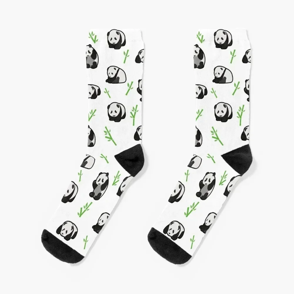 

Cute pandas Socks FASHION tennis floor new year Designer Man Socks Women's