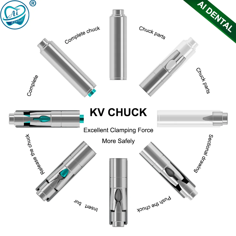 AI-S-KV Dental Push Button Axis for AI Dental High Speed Air Turbine Handpiece Rotor Spare Parts