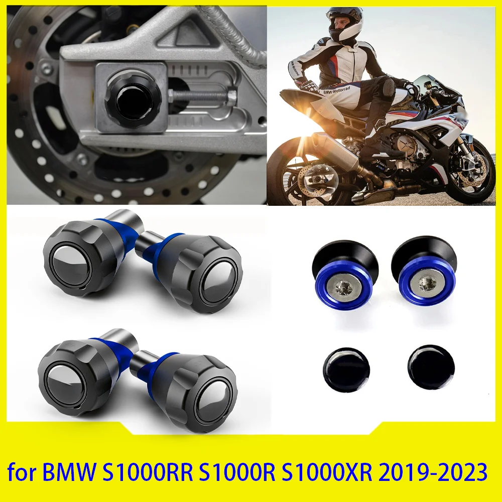 

Motorcycle Front And Rear Axle Slider for BMW S1000RR S1000R S1000XR 2019-2023 Wheel Protection Anti-Collision Protection Device