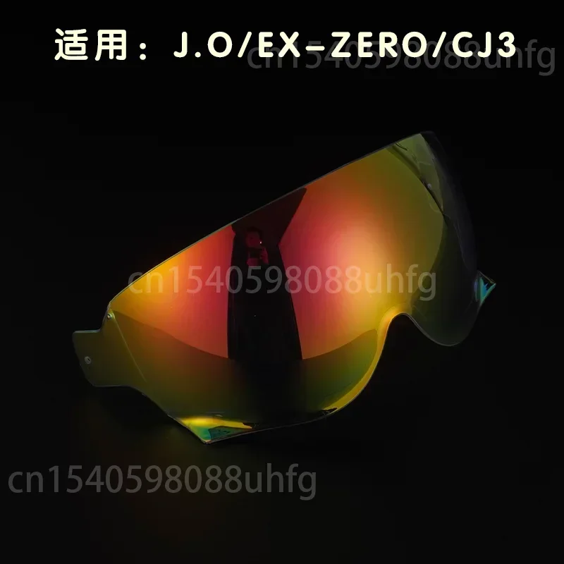 JO EX-ZERO Helmets Visor Motorcycle Helmet Lens Visor Glasses Half Helmet Retro Helmet Lens for SHOEI JO/EX-ZERO CJ-3