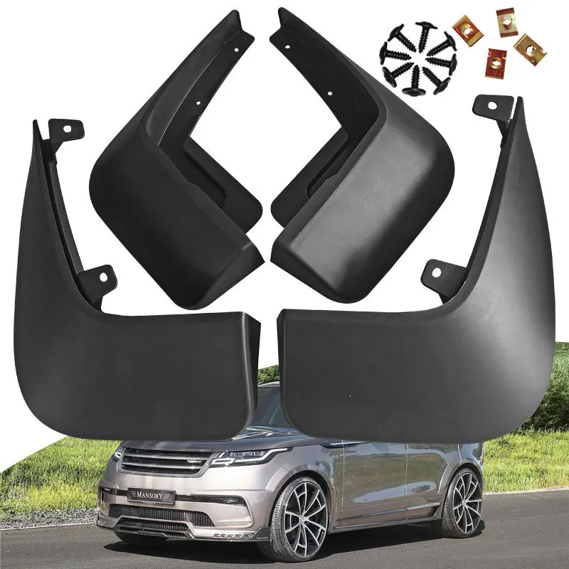 

For Range Rover Velar black car mudguard Reduce dust Resist tire dirt car accessories tools