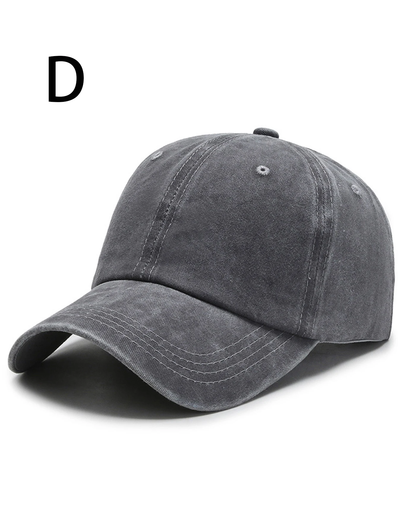 1 للجنسين يرتدي قبعة بيسبول قطنية عصرية طوال الموسم