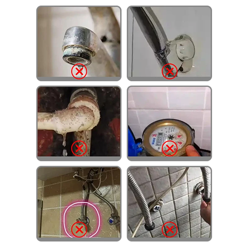 Silicone O-Ring Seal For Faucet Repair Kitchen Bathroom Shower 4/6 Split Pad Ring Multi Sizes Sealing Ring Spacer Plumbing Parts