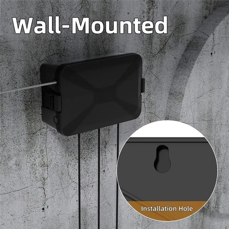 【LIMITED TIME DISCOUNT】Outdoor Distribution Box Outdoor Extension Cord Cover Waterproof And Weatherproof Junction Box Outdoor Po