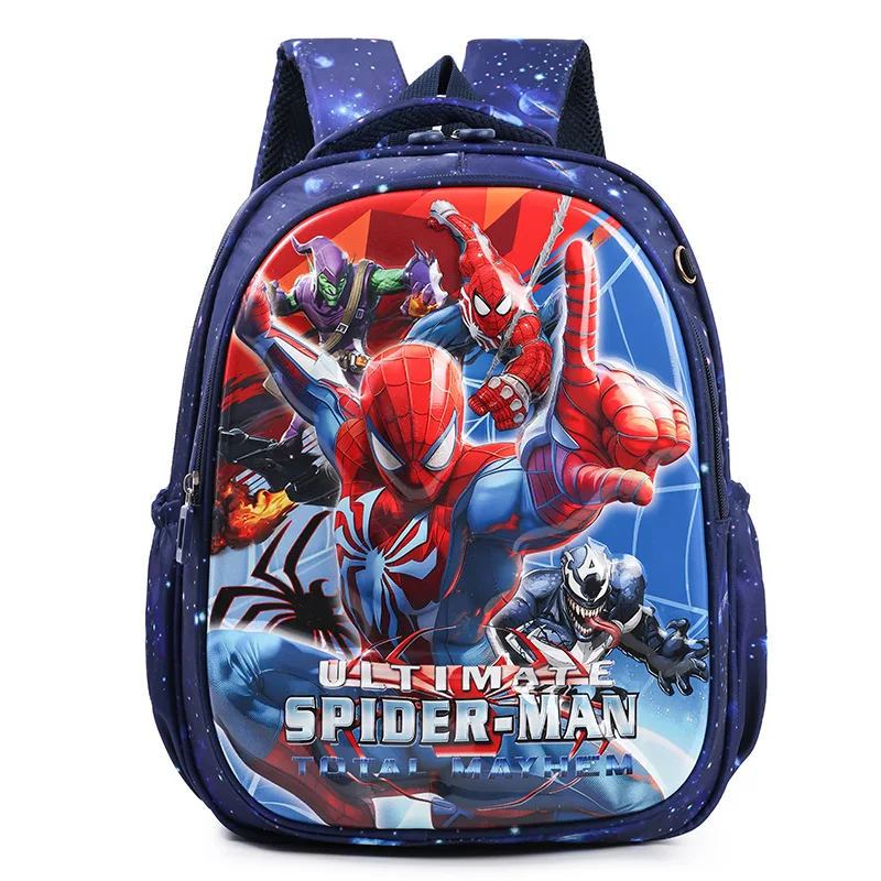 Mochila escolar Disney Frozen Grado 1-2 Spider Man estudiante de primaria mochila ortopédica de hombro de gran capacidad regalos para niños Mochilas