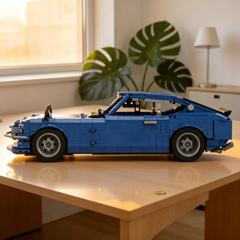 

1026pcs MOC Datsun 240Z RB26 Swap Cars Model Building Blocks Construction Christmas Gifts Toy Creative DIY Idea Education Kids