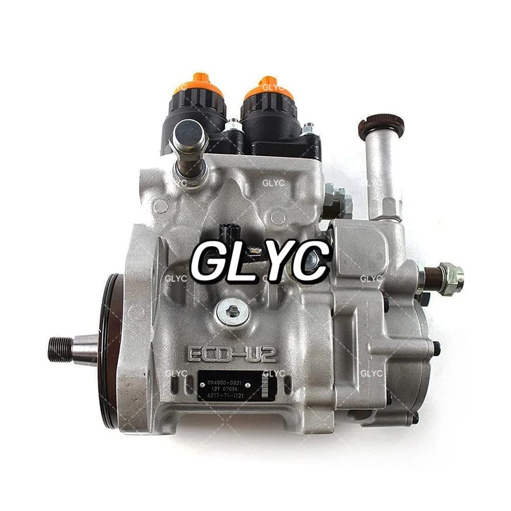 Dies el Fuel Inje ction Pumps094000-0570 6251-71-1121 6251-71-1120 For Komatsu PC350 PC400 PC450 PC550 Fit 6D125 6D125E-5 Engine