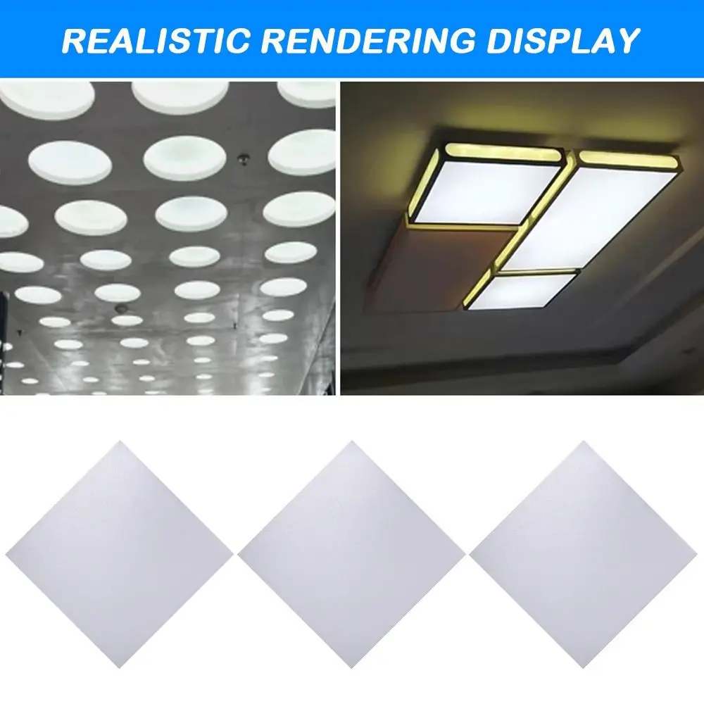

New Acrylic Light Board Transparent White Mylti Size Transparent Board Ceiling Light Board Light