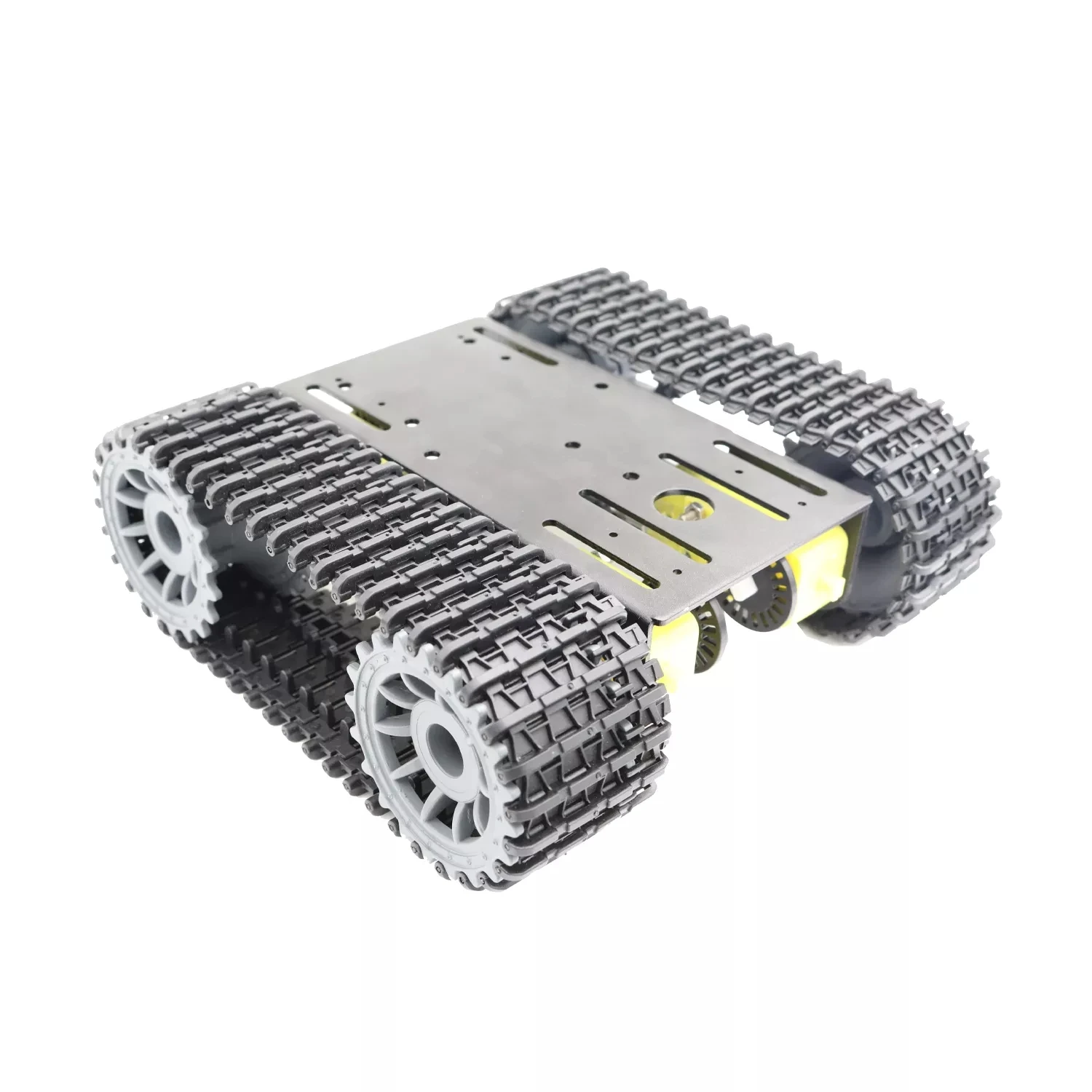 RC 4WD tracked robot tank intelligent car chassis TT04 obstacle avoidance Track Chain Vehicle Mobile Platform Tractor for DIY