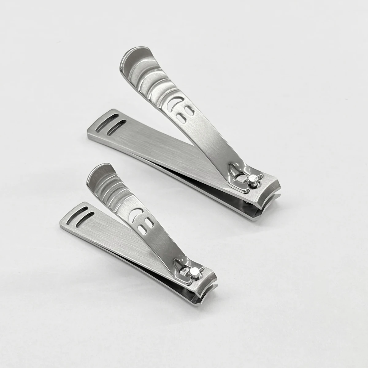 Stainless Steel Nail Clipper - Sharpest Nail Cutter And Trimmer Manicure Tool with Duty Curved Edge for Men And Women with Smile view 3