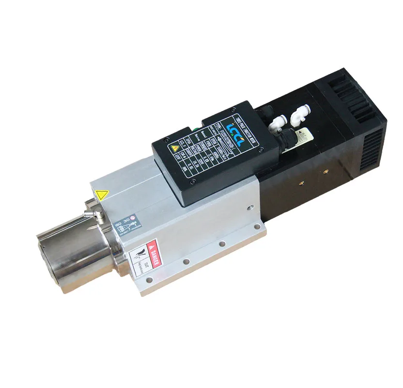 6Kw ATC spindle ISO30 numerical control router air-cooled spindle motor
