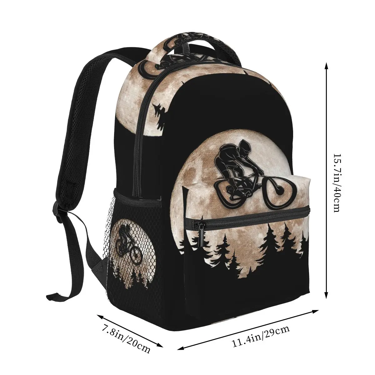 Mountain Bike Cycle Downhill Mount MTB Backpacks Boys Girls Bookbag Students School Bags Cartoon Laptop Rucksack Shoulder Bag