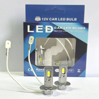 H3 LED Headlight Bulb Fog Headlight 1:1 Size Replication Plug And Play High Power Ultra Bright Car Light 12V 120W 12000LM 2pcs