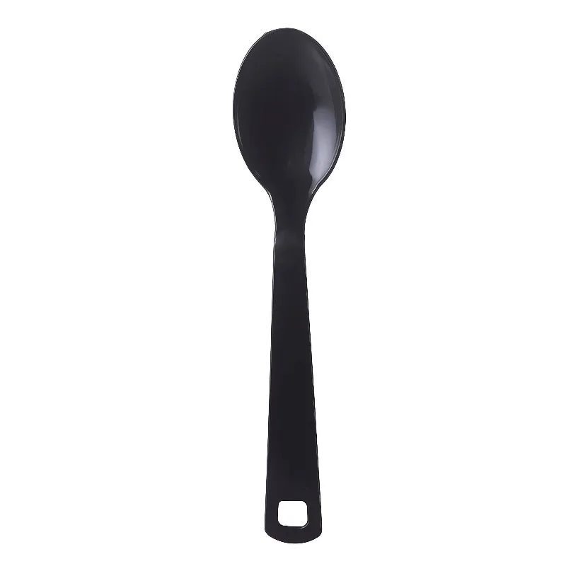9.75 inch Plastic Serving Fork and Spoon - 2 Piece