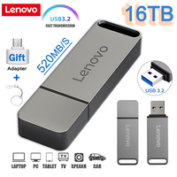 Lenovo 16TB Metal Pendrive Ultra Crypto Storage 8TB USB3.0 Flash Drive Turbo Dashcam 4TB 2TB U Disk Rapid Smart Doorbell