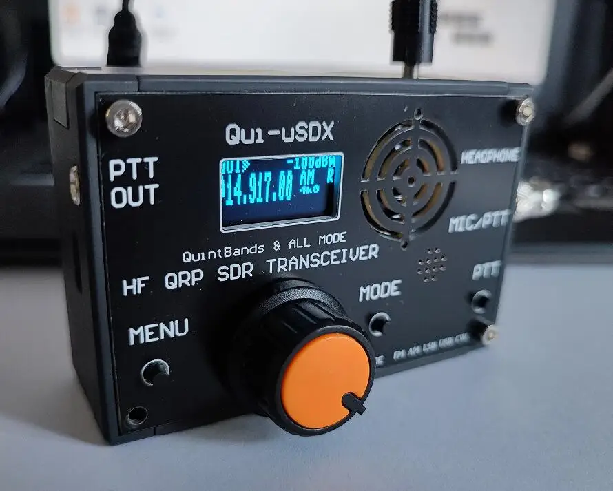 LOW BANDs 80m/60m/40m/30m/20m QUI-uSDX usdx Transceiver 5-band Multimode Shortwave  HF QRP Radio