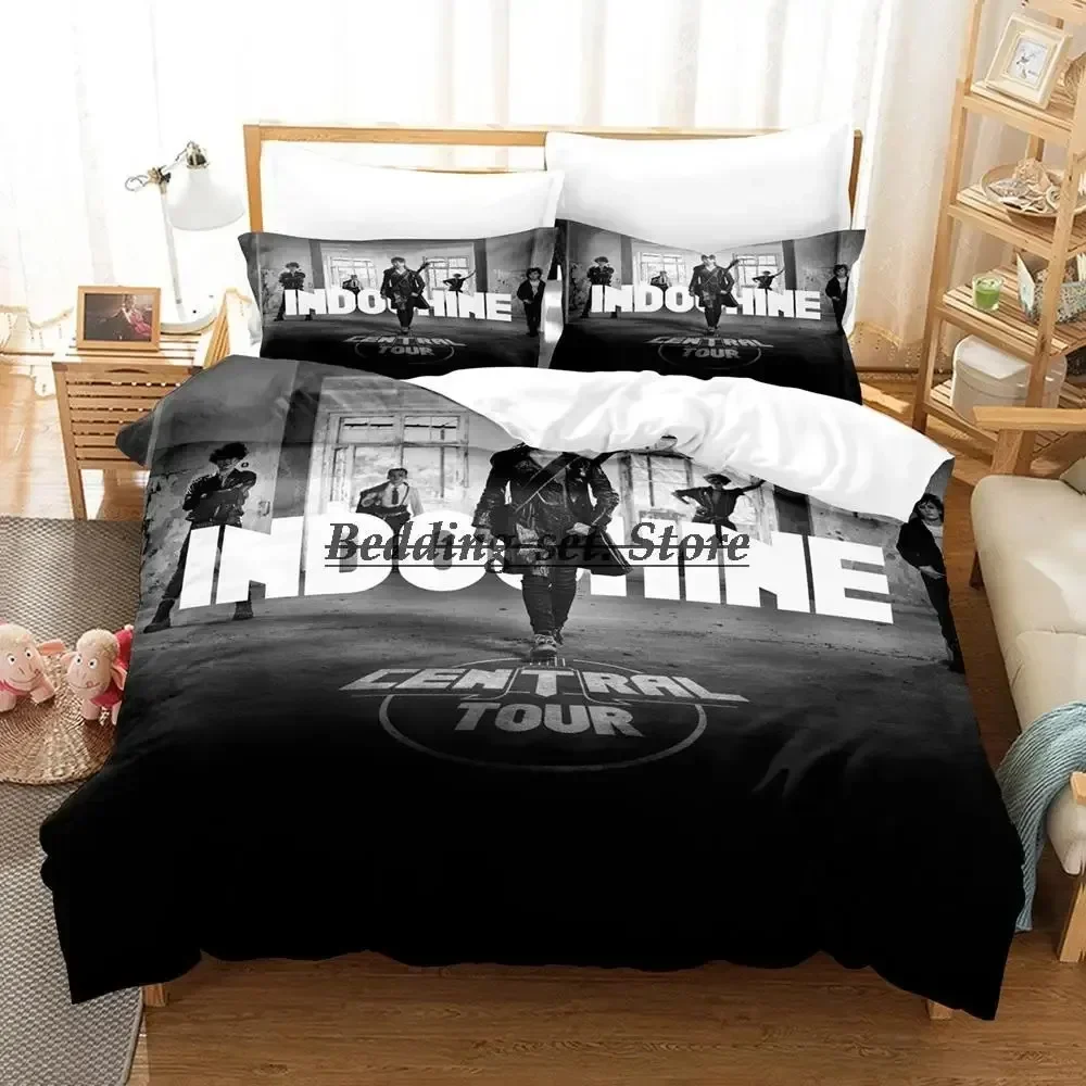 New Indochine Rock Bedding Set Single Twin Full Queen King Size Bed Set Aldult Kid Bedroom Duvetcover Sets 3D Bed Sheet Set - view 5