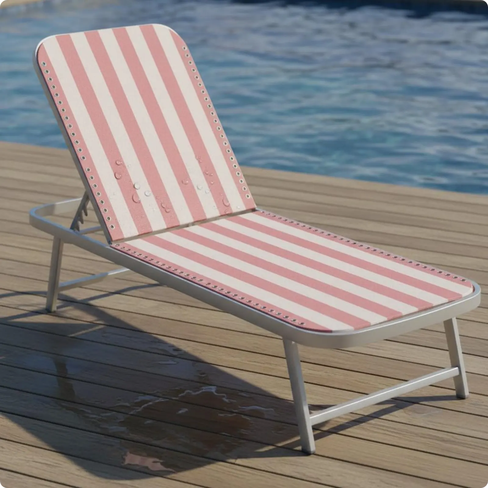 Variant: 160x43cm Pink Stripe
