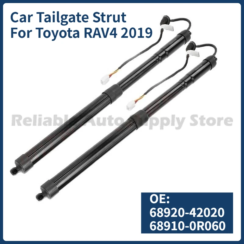 

1 Pair of Car Tailgate Strut 68920-42020 68910-0R060 Car Trunk Electric Tailgate Support Bar For Toyota RAV4 2019