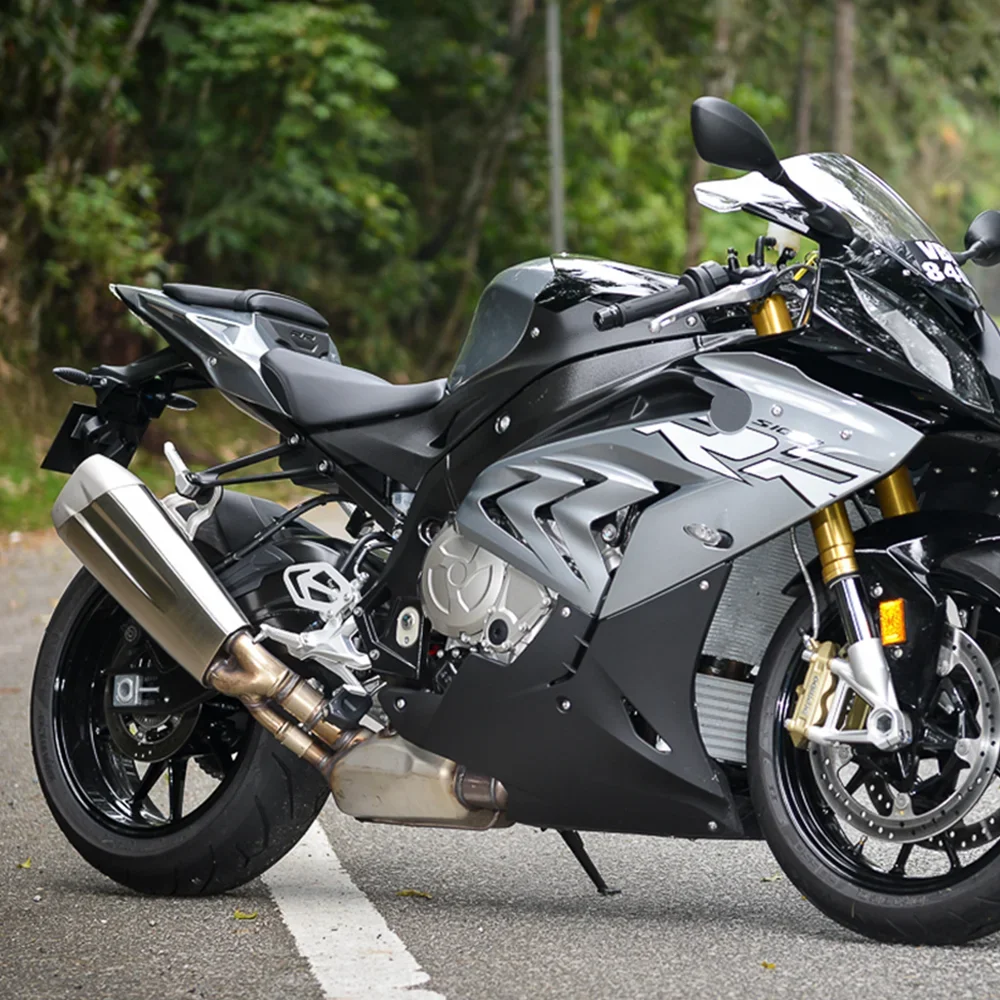 مقعد دراجة نارية لسيارات BMW S1000RR 2009-2018 المقاعد الخلفية باللون الأسود Pillion S 1000 RR للسائق الأمامي ووسادة الركاب استبدال أجزاء