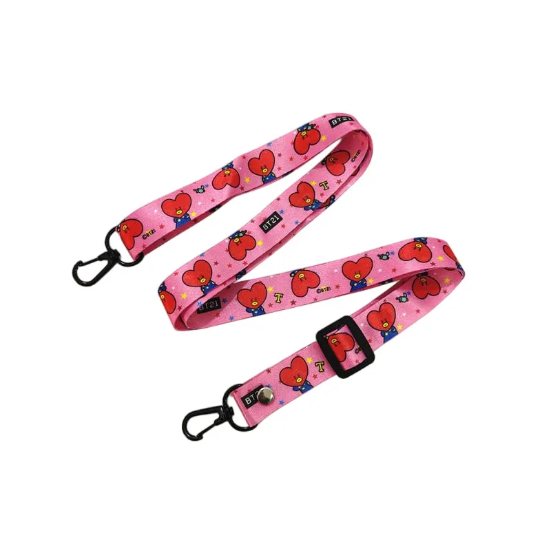 BT21 Koya Shooky Chimmy Persönlichkeits-Kreativ-Handyband, verstellbarer Umhängegurt für Taschen und Kameras, universelles Band. – Detail 6