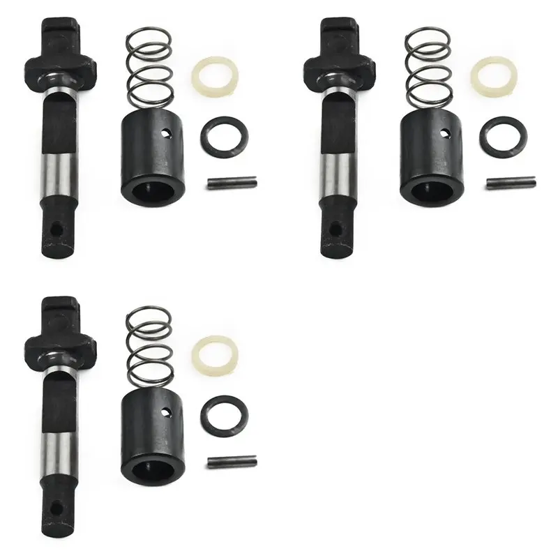 Y42A-18Pcs PH65A Demolition Hammer Replacement Metal Hammer Pin Set With Iron Head Lock Rod Sleeve
