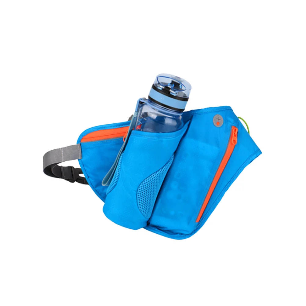 Running Phone Waist Pack Nylon Lightweight Portable Storage For Keys Bottle Tickets Earphone Hole Outdoor Travel Hiking Riding