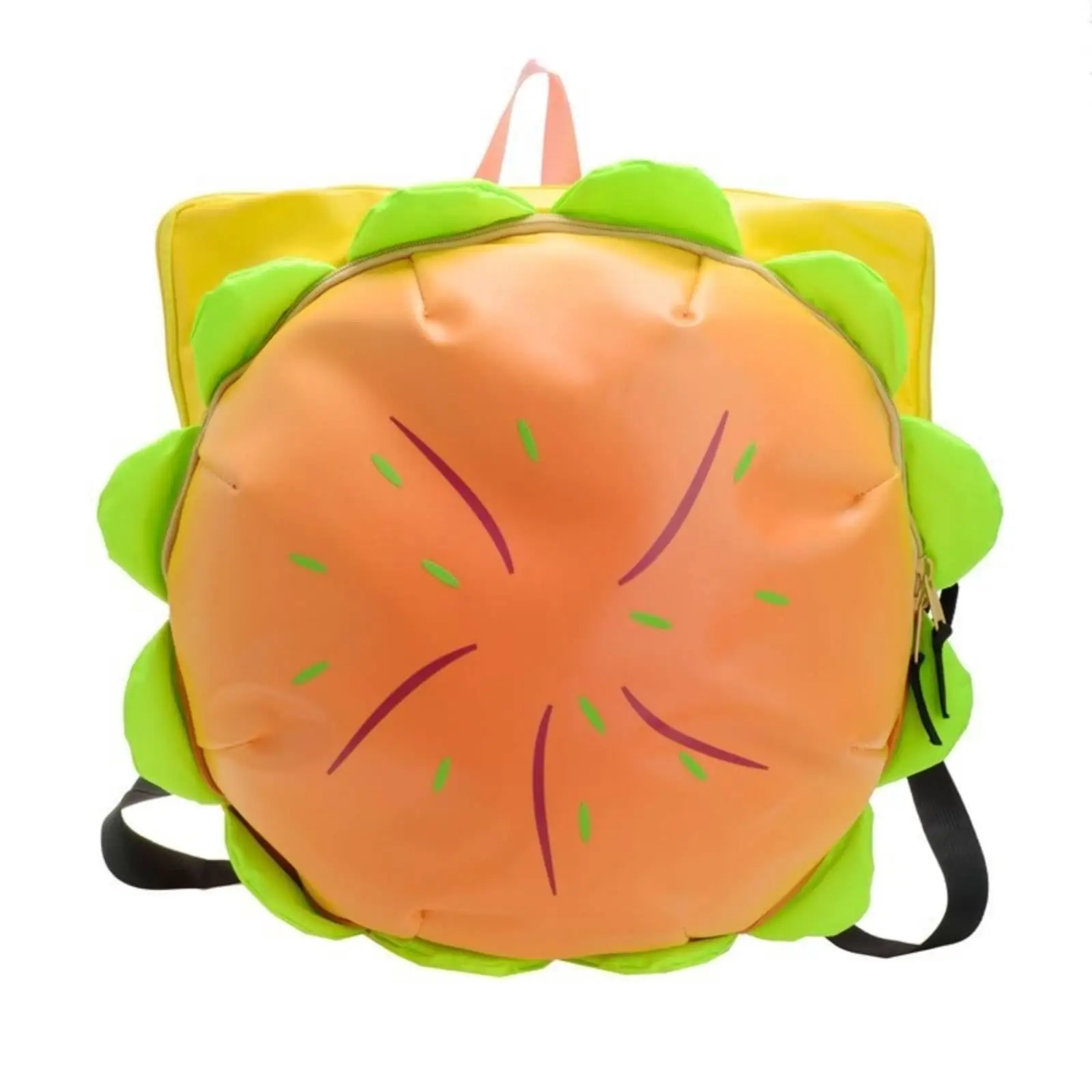 Sandwich Backpack Cute Cartoon Burger Bag Three-Dimensional Design for Shopping