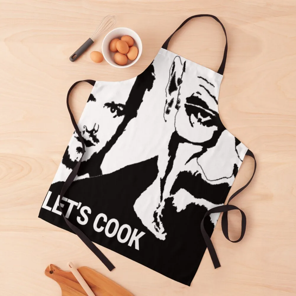 

Breaking bad let's cook Apron painters For Nail Stylist Home Cleaning custom women's kitchen Apron