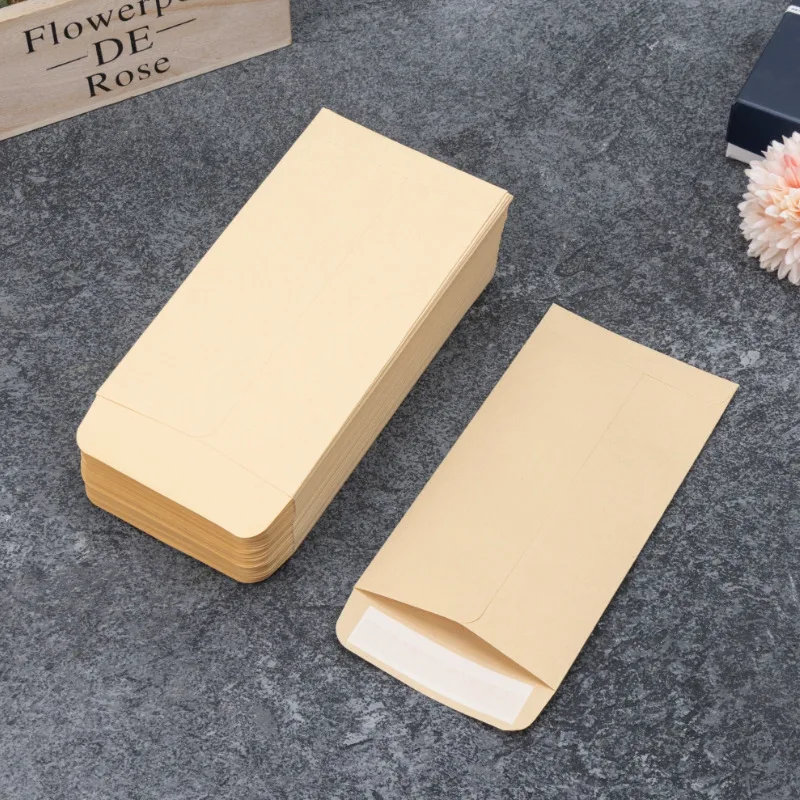 5/10Pcs 봉투 선물 카드 동전 엽서 보관 미니 봉투 작은 크래프트 종이 봉투 돈 우편 사무실 보관