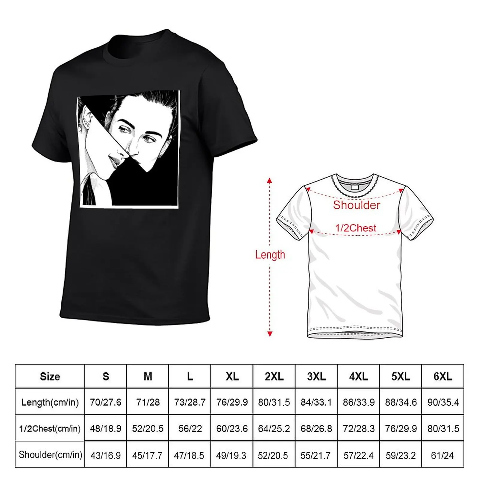 Katie McGrath Dates T-Shirt summer tops plus size tops Blouse summer clothes mens plain t shirts