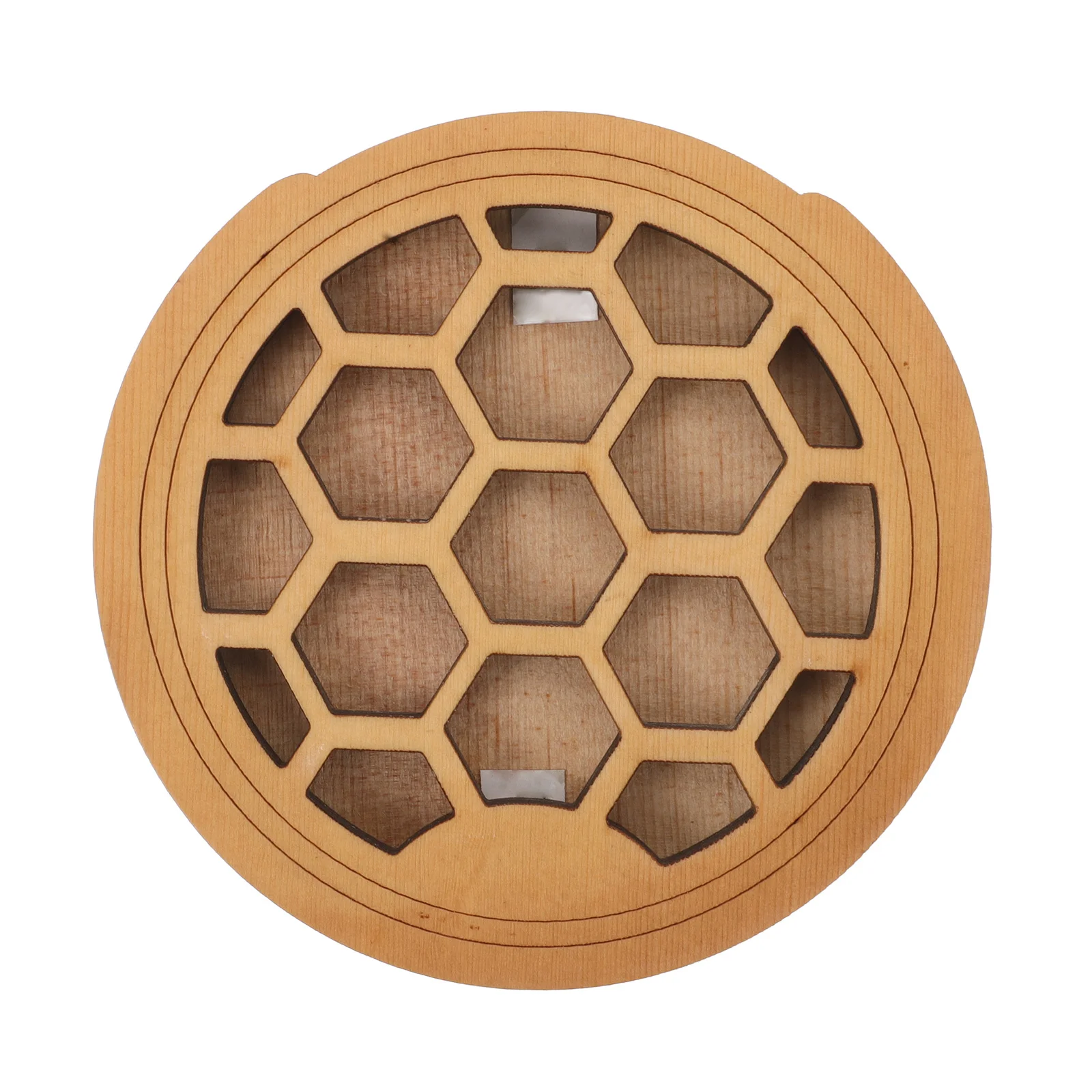 

Acoustic Guitar Sound Hole Cover Wood Carved Soundhole Plug for 40 41 Inch Guitar Volume Control Sound Hole Cover