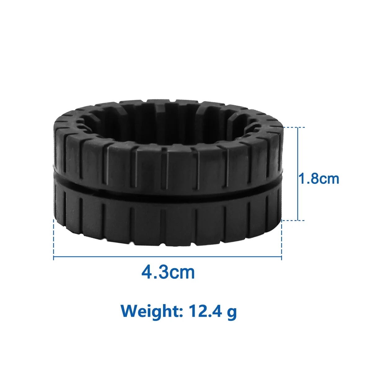 إطارات العجلات ل iRobot Braava Jet M6 ، عدم الانزلاق استبدال الإطارات ، قطع غيار مكنسة كهربائية ، 6110 ، 6012 ، 6 قطعة