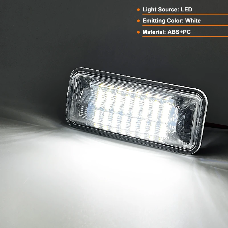 2 قطعة الأبيض LED رقم لوحة ترخيص ضوء لسوبارو فورستر ليجاسي امبريزا WRX BRZ XV Crosstrek تويوتا 86/GT86/FT86 سليل FR-S