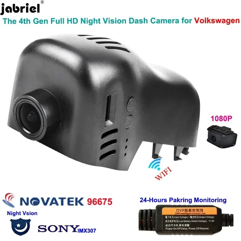 

Car Dvr Full HD Night Vision Dash Camera for Volkswagen vw golf Polo Tiguan Passat Touran Jetta Arteon Touareg Multivan Magotan
