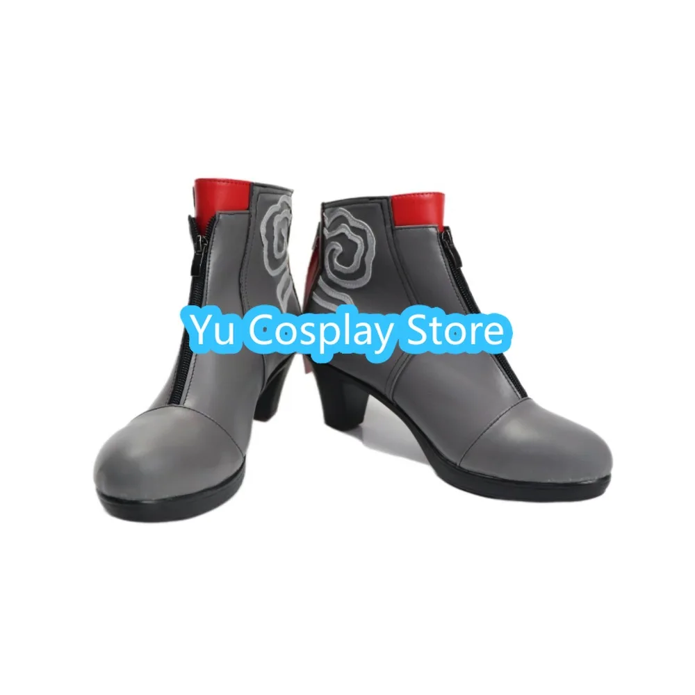 Honkai: Star Rail Trailblazer Chinese New Year Skin Cosplay Shoes Custom High Heels Expo Height Increase Boots