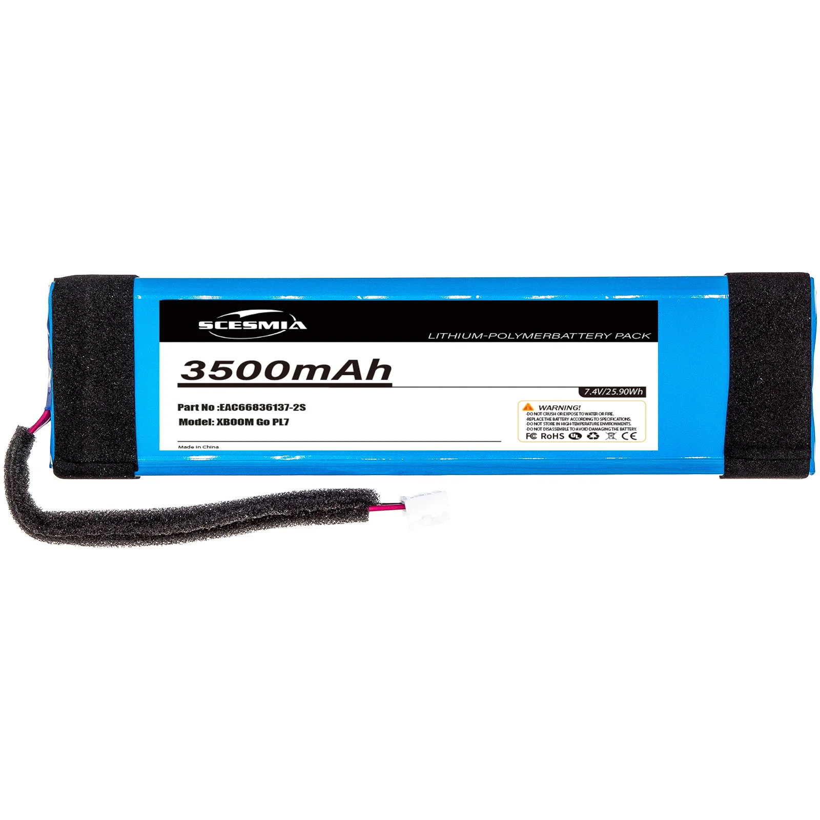 3500mAh Speaker Battery For LG  XBOOM Go PL7 PL7.ABRALLK  360  DXG7  RP4  XG7  XG7S  DXG7QGR.DDEULLK