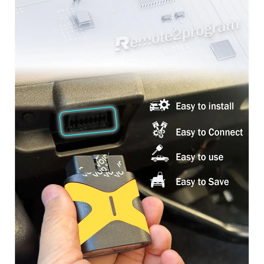 Llave DIY programación remota auto programable para Dodge Ford Toyota Chevy KIA Hyundai Honda modelo seleccionado para programar Fobik Blade